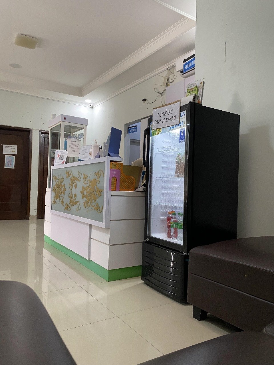 Ruang pendaftaran Klinik GDC