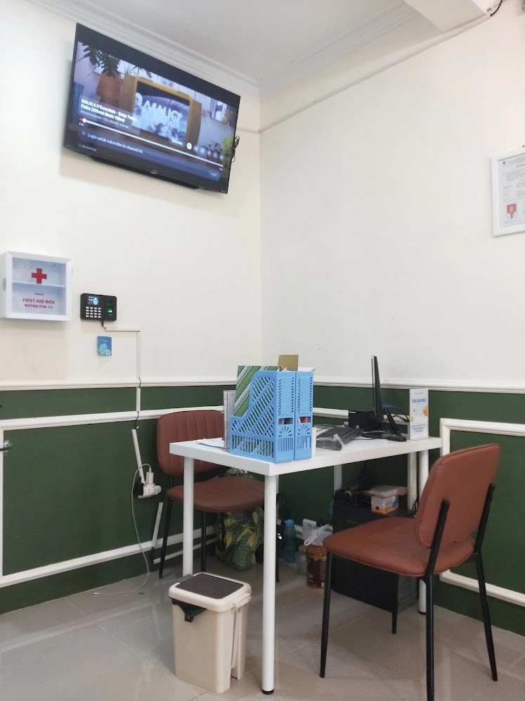 Area pendaftaran Klinik Gigi GDC Pacitan