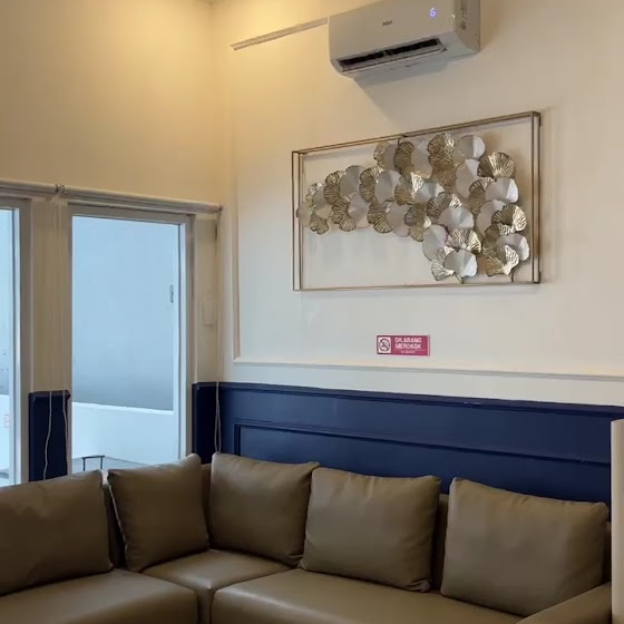 Ruang tunggu Klinik Gigi GDC Sragen
